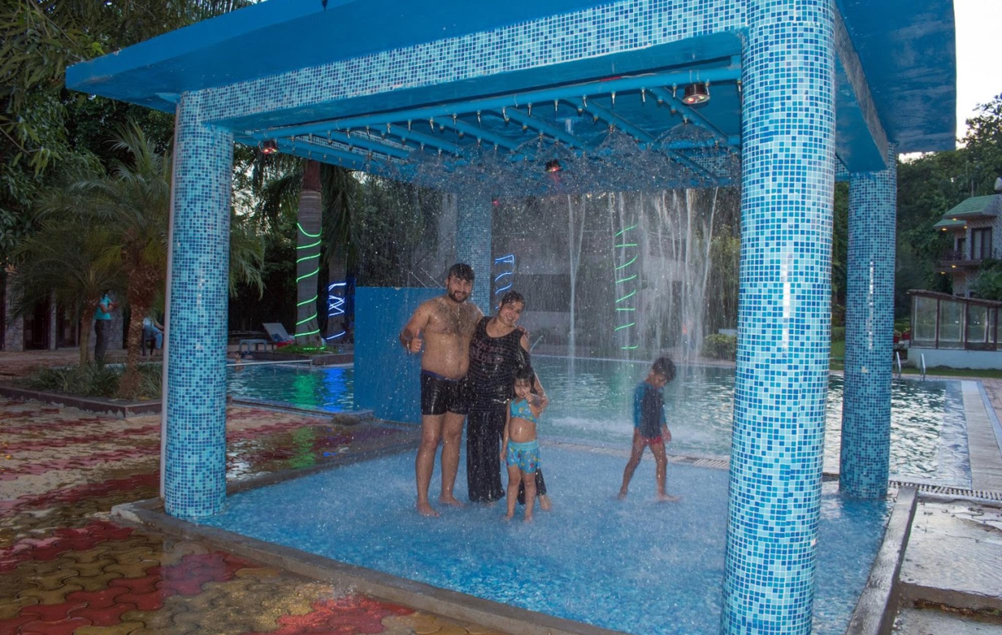 resorts with swimming Pool in corbett