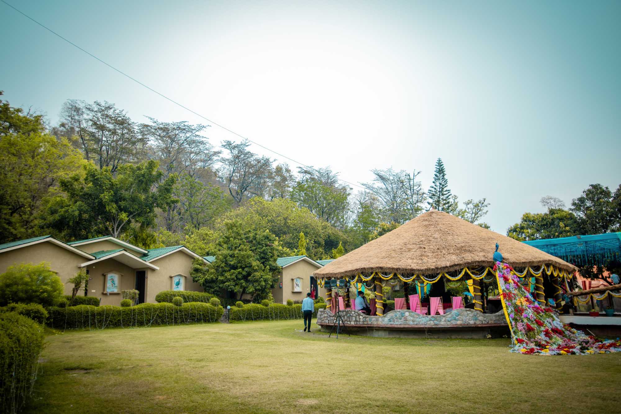 resorts with swimming Pool in corbett